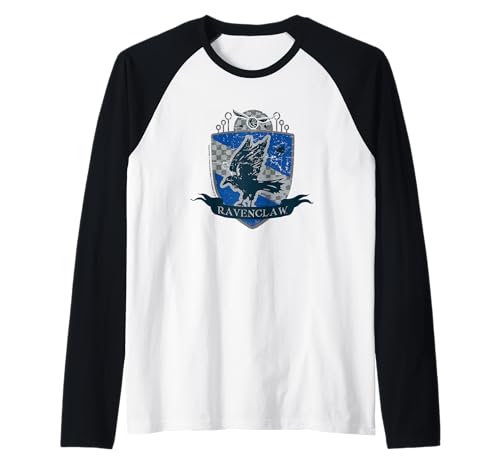 Harry Potter Serdaigle Quidditch Bouclier vieilli Manche Raglan