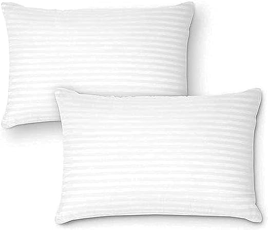 Viewstar Pillows Standard Size Set of 2 Pack, Bed Pillows for Sleeping, Stomach or Side Sleepers, Fluffy Pillows with Down Alternative, Machine Washable, Soft (50 * 75 cm).