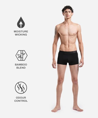 Image of TEGO Daily 247 Boxer Brief for Men - Bamboo Modal Underwear for All-Day Comfort, Breathable & Moisture-Wicking