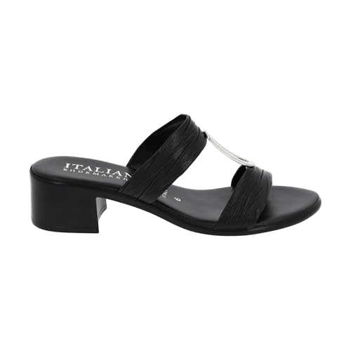 ITALIAN Shoemakers Justina 2 Inch heeled slide sandal for women2