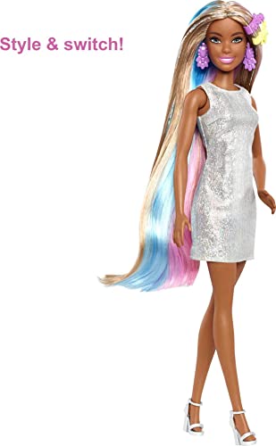 Barbie Fantasy Hair Muñeca con Accesorios miniatura 5