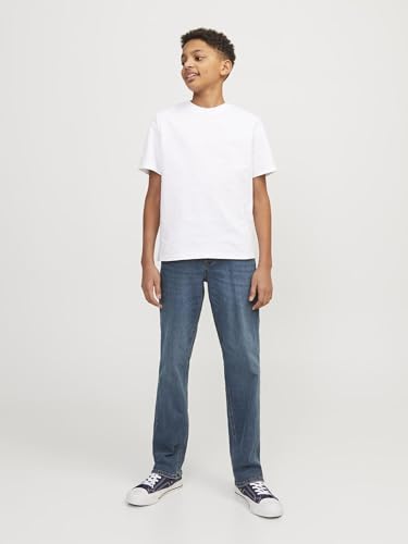 JACK & JONES Garçon Jjiclark Jjorig Stretch Sq 223 Noos JNR Jeans, Bleu, 152 EU