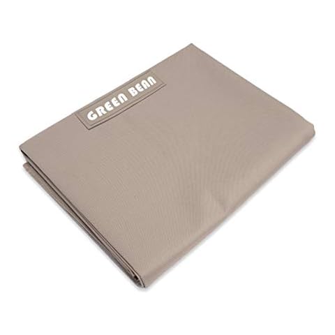 Green Bean© Funda Rectangular XXL de PVC para Puffs Gigantes Cover