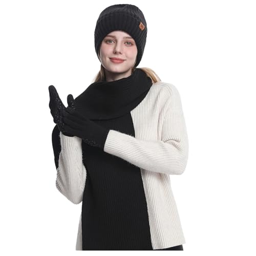 Echarpe bonnet gant homme contre le froid glacial pour sport extérieur et quotidien