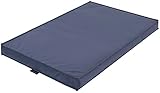 MyBestBuddy Hundekissen grau 120x80 cm Manila XXL, 40°C waschbar mit weichem Stoffbezug - allergikerfreundlich (100% Polyester) - Hundematte BZW. Hundebett für sehr große Hunde, 120 x 80 cm