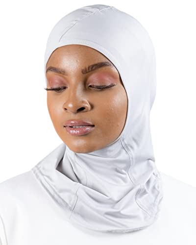 Hijab Sport für Damen HS000, hellgrau, One size Cover