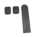 Pedal Pad Kit, 3-Piece, Fits Stock VW Pedal Systems, Compatible with Dune Buggy