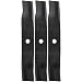 John Deere Original Equipment 3 Blades #TCU30317(3)