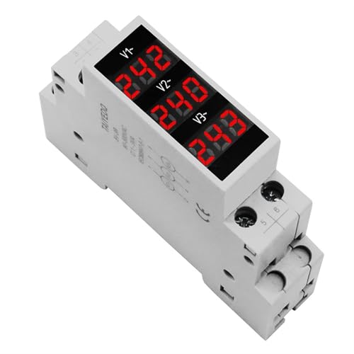 Voltmètre triphasé AC80-500V pour surveiller et sécuriser votre réseau