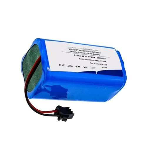 LXZNRQU Replacement 3800mAh Battery Compatible with Lefant M210/M210B/M210P/M213/M213S Robot Vacuum, High Capacity Long Runtime for Home Cleaning Robots