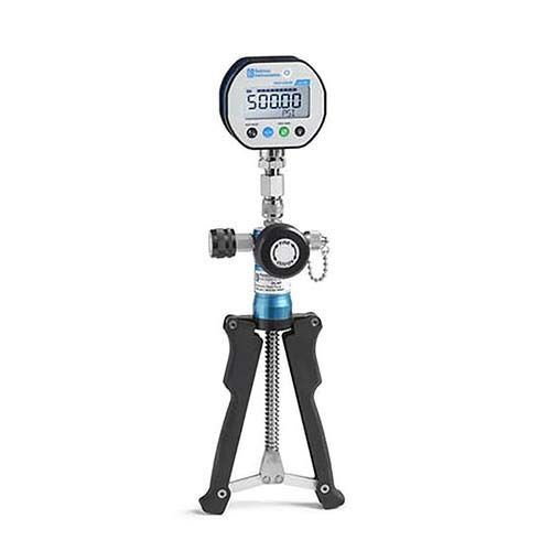 Ralston DCAP-300PSIG-D Pneumatic Hand Pump, 650 psi (45 bar), with 300 psi Digital Pressure Gauge