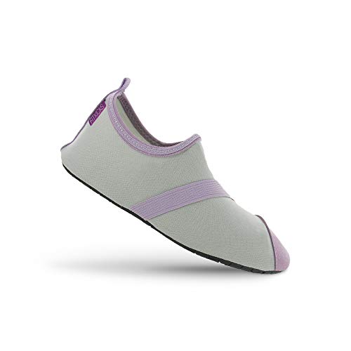 FitKicks Women's Active Footwear, Grey / Lavender, 10-11 B(M) US