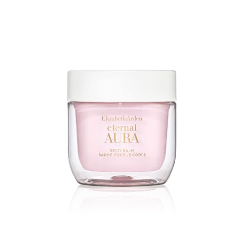 Elizabeth Arden Eternal Aura Body Balm Moisturizer for Dry Skin with Shea Butter Cocoa Butter and Sweet Almond Oil Skin Firming Hydrating Body Cream 125 ml 4.2 fl oz