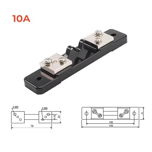 50A/100A 75mV Current shunt Resistor,Current AMP Shunt Resistor for Digital Ammeter Analog Meter(50A) - Image 4