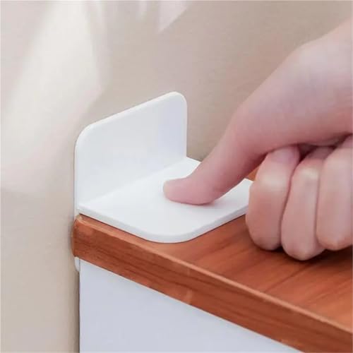 Anclajes de seguridad para estanterías con correas antivuelco y 12 piezas de anclaje 3