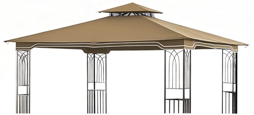 SCOCANOPY Replacement Gazebo Canopy for 10 x 12 Regency II