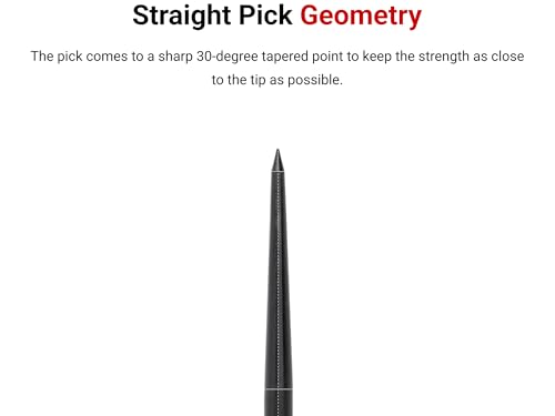 Image of TEKTON Straight Pointed Pick (1 /8 x 3 in. shank) | PNH21101 | Made in USA