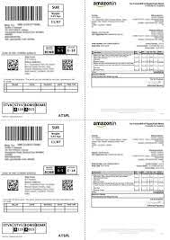 Sticky Label Invoice Label