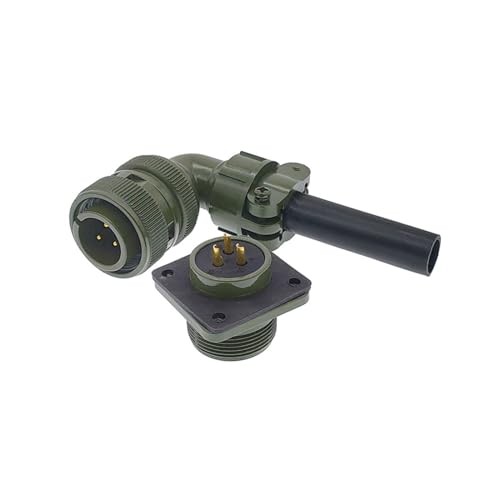 Conector circular 16S-4 MIL STD 5015 macho y hembra MS3102A MS3106A 4