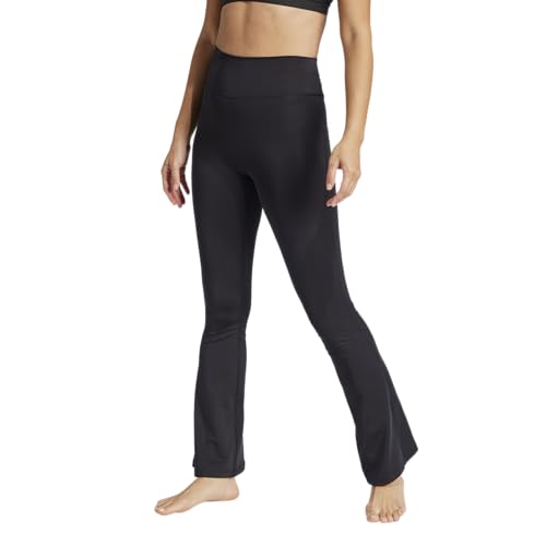 Adidas Womens All Me Essentials Flare Training Leggings, Black, X-Large