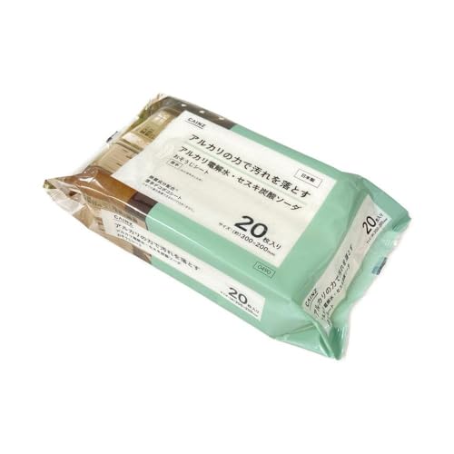 カインズ(CAINZ) アルカリ電解水・セスキ炭酸ソーダ おそうじシート 厚手 20枚