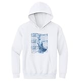 500 LEVEL Elisabetta Cocciaretto Psychedelic Name Youth Hoodie Sweatshirt (White, Medium)