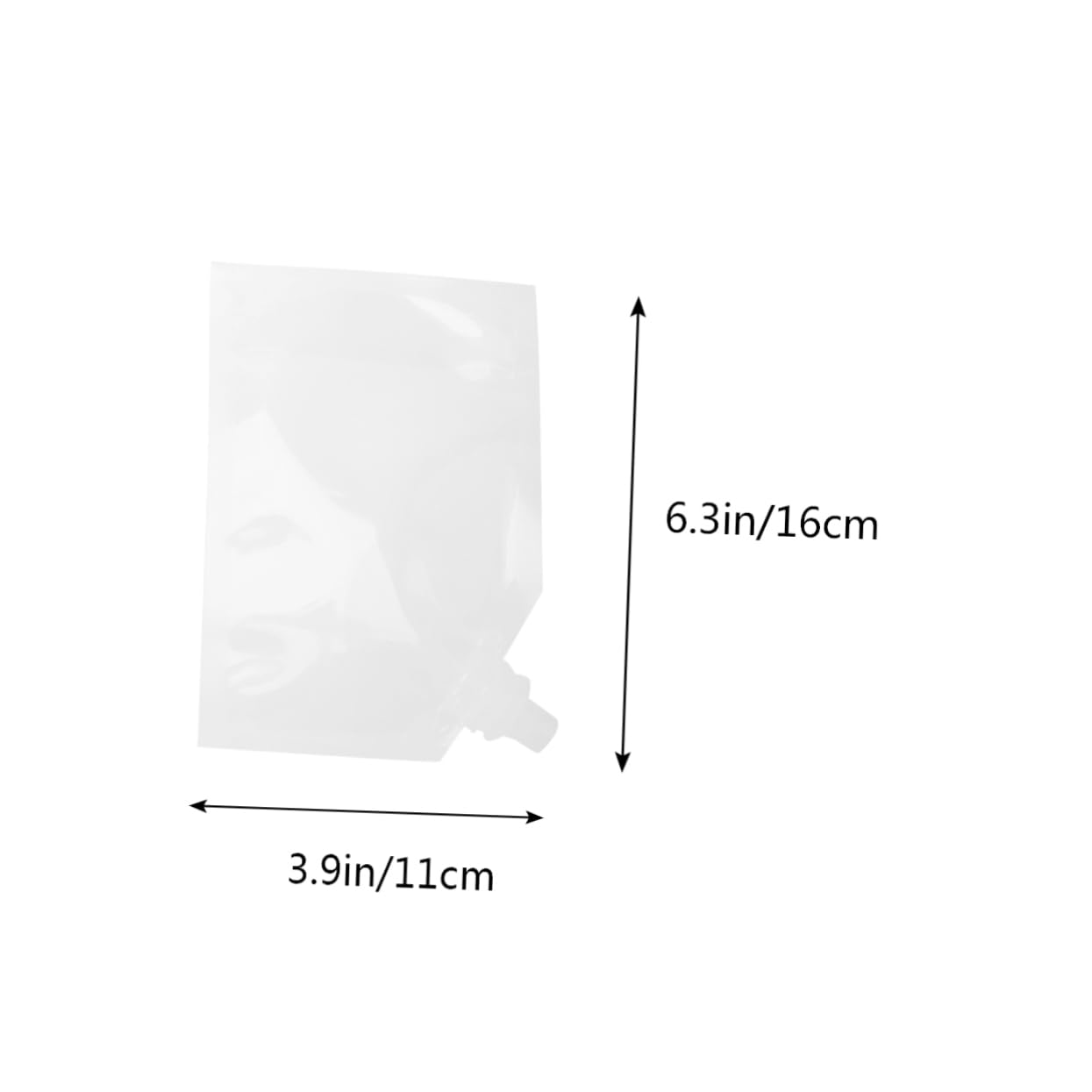 OFFSCH Beverages Flasks Bag 10pcs Liquor Pouch Reusable and Washable Camping Hiking Accessory