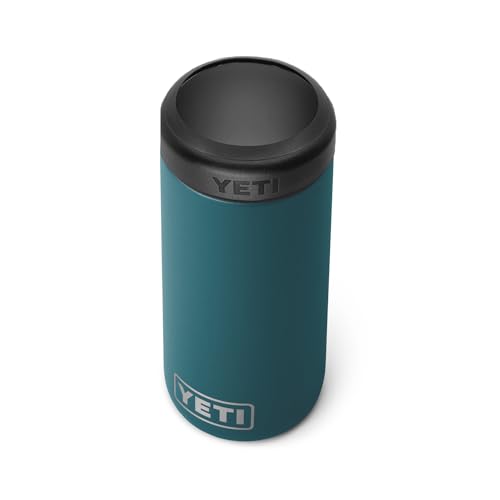 Image of YETI Rambler 12 oz. Colster Slim Can Insulator for the Slim Hard Seltzer Cans, Agave Teal (NO CAN INSERT)