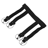 HOODANCOS Eishockey Strumpfhalter Sport Verstellbarer Hockeysocken Haltegürtel XL Elastische Clipbänder für Jugend Erwachsene Geeignet für Mannschaftssport