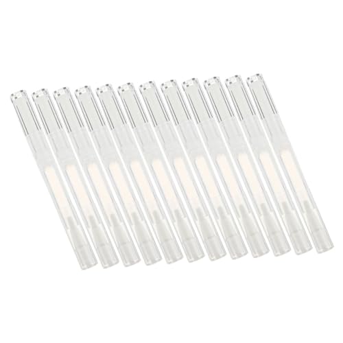 GALPADA 15Piezas Tubo de Lápiz Giratorio para Uñas y Pestañas Contenedor Vacío Refillable para Brillo de Labios para Cosméticos