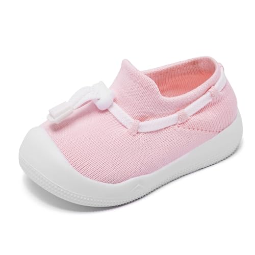 Engtoy Baby Shoes Baby Walking Shoes Baby Boys girls Shoes Infant Non-Slip Breathable Lightweight Slip On Sneakers