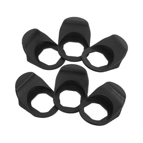 CLISPEED Cubierta De Lluvia De Agua De Plástico De 6 Piezas Con Un Diseño Conveniente Para La Cubierta De La Basura Cubierta De La Lluvia Flexible Para Gabinetes De Control Gabinetes De