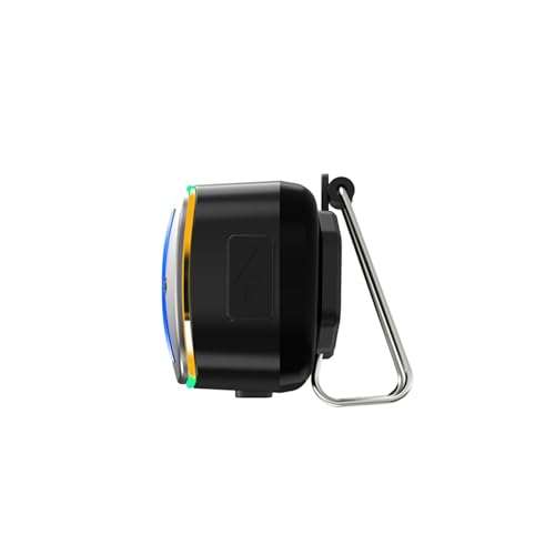 Casco con luces RGB duraderos e impermeables y auriculares bluetooth de audio 4