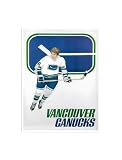 Canucks Poster Vancouver Hockey Art Vintage 1970s Print (8x10 Inches)