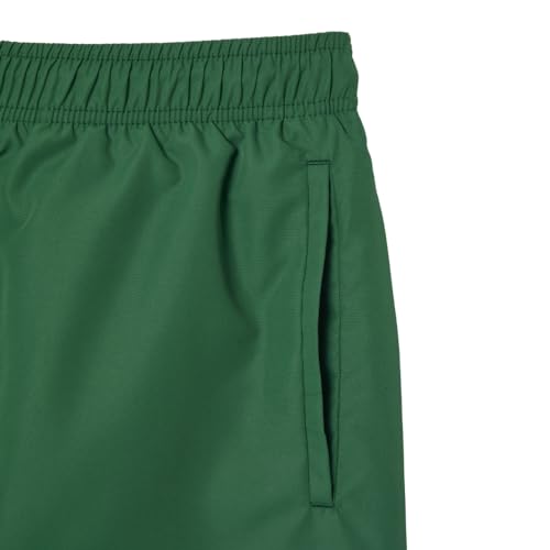 Image of Lacoste Men's Croc Print Swim Trunks
