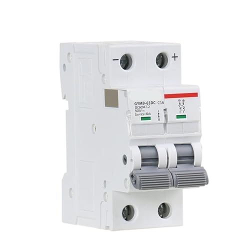 Mini disjoncteur DC 2P 40A aux normes de coupure 6KA