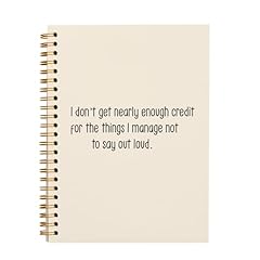 I Don’t Get Nearly Enough Credit