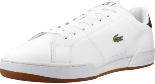 Lacoste Carnaby Set Sneaker for Women, White, 27.0 cm M