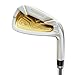 Japan Kamitaki Iron Mens Golf Club Set,Pearl Finish,TRS Model,4-P,Sw,Stiff Flex,Krisa Steel Shaft,Grip Mid,Plus Length,Pack of 8