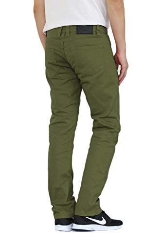 AIRNINE Men's Twill Stretch Skinny Fit Jeans AL937#12