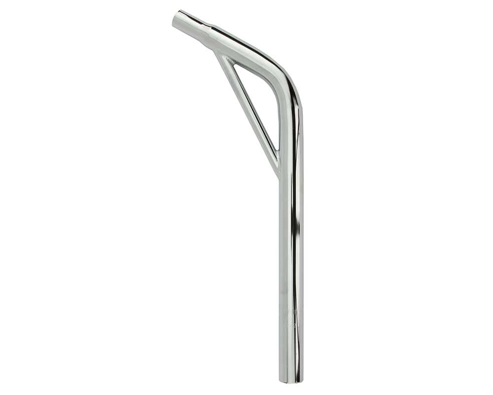 Bike Cro-Mo Seatpost Pilar 27.2 x 400mm W/Support Chrome.