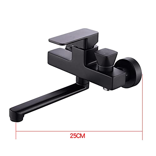Robinet de douche rotatif en laiton avec double sortie eau chaude