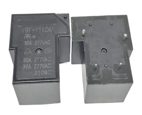 Relé Y9F-112DM 12V con alta capacidad de conmutación 30A 2