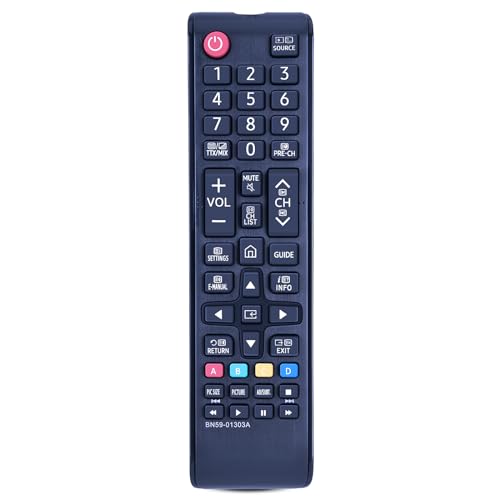 GOUYESHO Mando a Distancia de Repuesto BN59-01303A para Samsung UHD 4K TV UE40NU7125 UE43NU7090 UE49NU7105 UE55NU7093 UE55NU7096 UE55NU7305 UE65NU6025 UE65NU7305 para Mando a Distancia