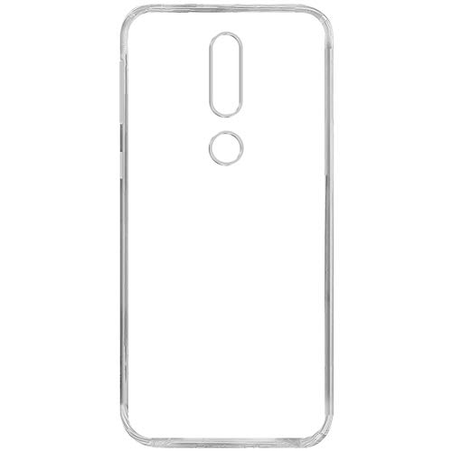 Image of Amazon Brand - Solimo Mobile Cover for Nokia 7.1 (Soft & Flexible Back Case), Transparent