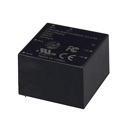 CFM61S120-E, Switching Power Supplies AC-DC Module, 60 Watt, Open Frame, Encapsulated, 90-264VAC Input, 12VDC Output