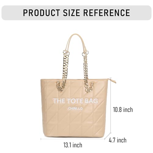Image of Chinllo Tote Bag for Women, Medium Top Handle Handbags Purse
