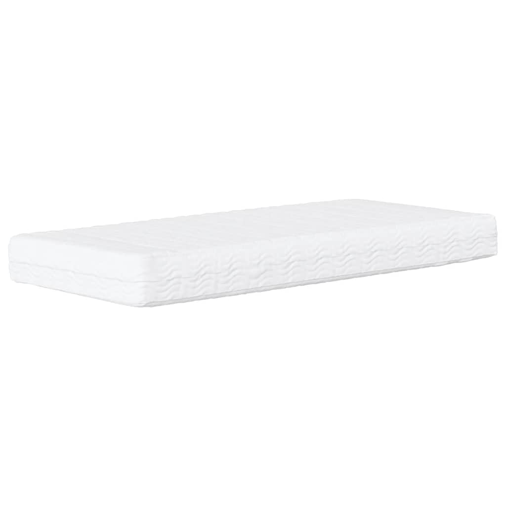Generico Materasso in Schiuma per Bambini Bianco 80x160 cm Durezza H2 H3,Letti e Accessori,Materassi-4016552