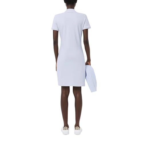 Image of Lacoste Women's Slim Fit Stretch Petit Pique Polo Dress
