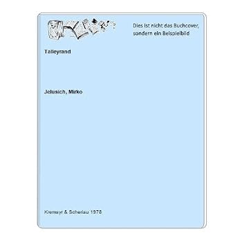 Hardcover Talleyrand: Roman (German Edition) [German] Book